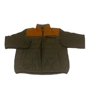 Gerry Jacket Men’s‎ Medium Gray Puffer Outdoors Casual Full Zip Pockets Solid